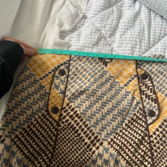 Anthropologie Maeve Houndstooth Button Skirt - Picture 10 of 10